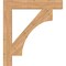 Ekena Millwork Westlake Block Smooth Bracket, Western Red Cedar, 5 1/2"W x 38"D x 42"H BKT06X38X42WTL05SWR - alternate 2
